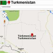 Turkmenistan map on 9Apps