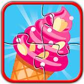 アイスクリームジグソーパズルゲーム無料