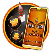 Durga Maa Theme Launcher