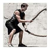 Battle Rope Challenge Workout