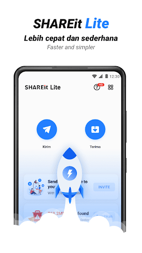 SHAREit Lite - X File Transfer screenshot 1