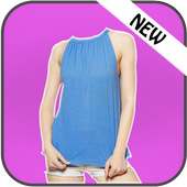 Girls Tshirt Photo Suit on 9Apps