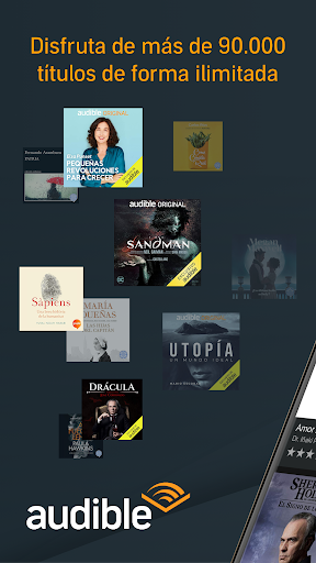 Audible: Audiolibros y Podcast screenshot 1