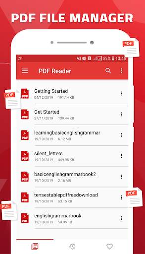 PDF Reader for Android 3 تصوير الشاشة