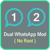 dual whatsapp® transparent