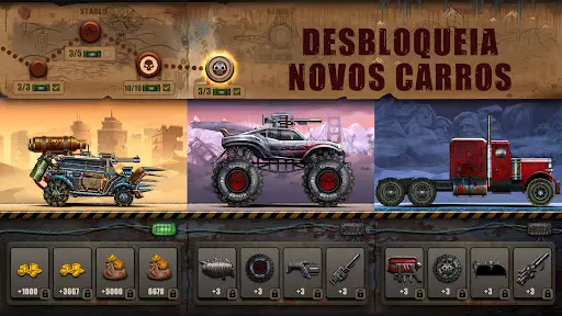 Jogos de carros Monster Truck Stunts versão móvel andróide iOS apk