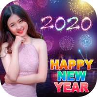 Happy New Year Photo Frames Editor on 9Apps