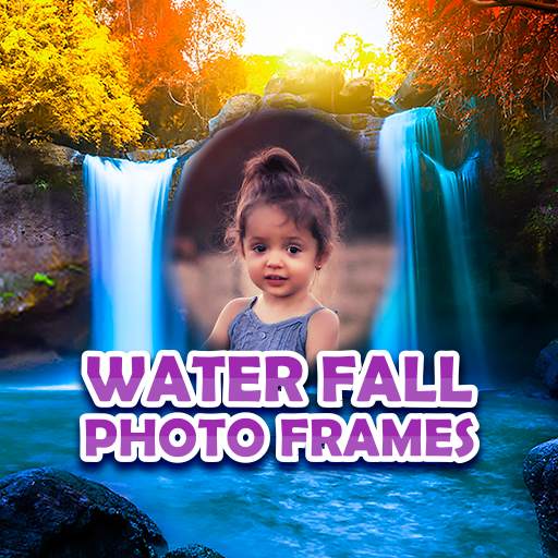 Waterfall photo frame and editor