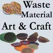 Waste Material Art Craft Videos