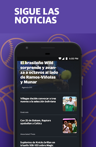 Yahoo Deportes: Fútbol y más screenshot 2