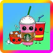 how to draw Drinks with Marshmallows on 9Apps