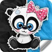 Cute Panda Stickers for WhatsApp (WAStickerApps) on 9Apps
