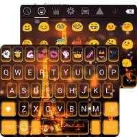Charming Paris Emoji Keyboard
