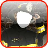 Fireman Uniform Photo Frames.