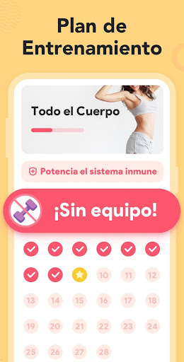 Fitness Femenino Entrenamiento screenshot 3