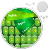 Green Color Keyboard