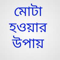 মোটা হওয়ার উপায়