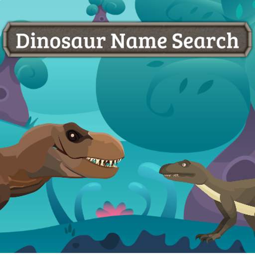 Dinosaur Name Search