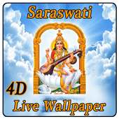4D Saraswati Live Wallpaper on 9Apps
