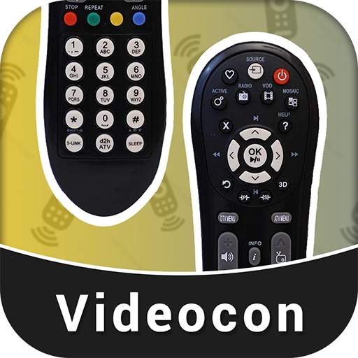 Remote Control for Videocon d2h SetTop Box