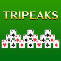TriPeaks Solitaire card game