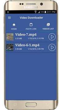 Smart Video Downloader App for Android screenshot 3