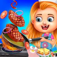 Kids Chef in Kitchen - Yummy Foods Cook Recipe on 9Apps