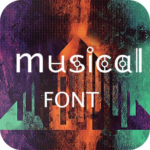 Musical Font for FlipFont , Cool Fonts Text Free