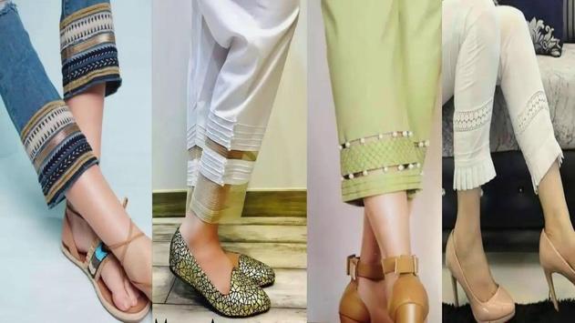 Latest and Stylish Trouser Poncha Designs for Girls in 2022
