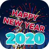 Happy New Year Photo Frames 2020