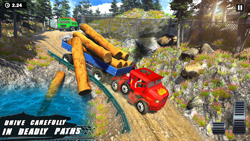 Offroad Indian Truck Driver:3D Truck Driving Games скриншот 5