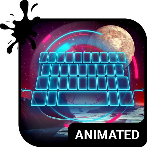 Deep Space Animated Keyboard   Live Wallpaper
