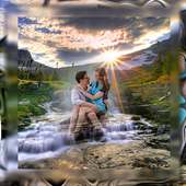 Waterfall Photo Frame