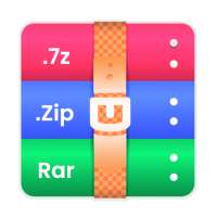 Zip Unzip استخراج الملفات وقارئ ملف مضغوط سريع
