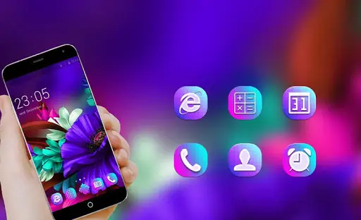 Themes App For S6 Purple Bloo Apk Download 2023 - Free - 9Apps