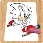 Learn To Draw :Sonic Hedgehog on 9Apps