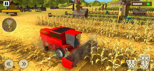 Download do APK de fazendeiro offline da vila jogo dia da