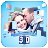 3D Cube Photo Frame