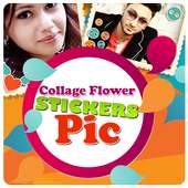 Collage Flower Stickers App