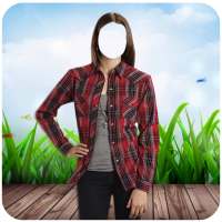 Wooman Shirt Photo Suit on 9Apps