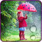 Rain Photo Frame on 9Apps