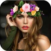 Flower crown photo booth