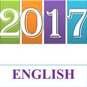 English Calendar 2017