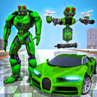 Honey Bee Robot Car Gra: Robot Transformation 3D