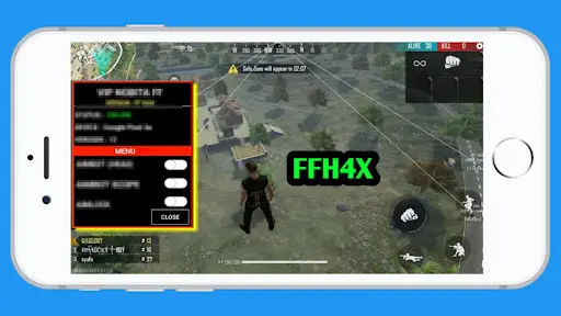 FFH4X Fire Hack FF Mod Menu APK for Android Download