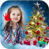 Merry Christmas Tree Photo Frames