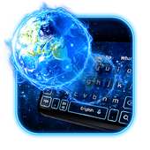 Tech Earth Blue Keyboard