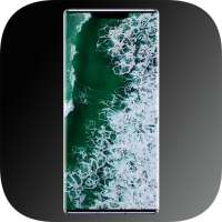 Amazing Sea wave  on live wallpaper beach waves