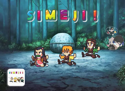 Cute Stiker Anime Demon Slayer APK for Android Download