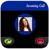 Real Call from Liza Koshy on 9Apps